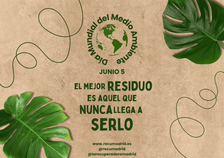 EL MEJOR RESIDUO ES AQUEL QUE NUNCA LLEGA A SERLO